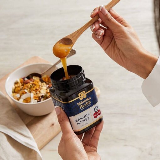 ⁦Manuka Health Honey (MGO 263+) (UMF 10+) 500g⁩ - الصورة ⁦2⁩