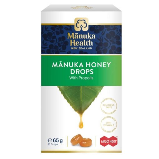 Manuka Health Honey Drops Propolis (MGO 400+) 15 Drops 65g