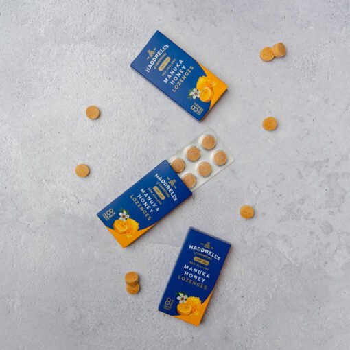 ⁦Haddrell's Manuka Lozenges (UMF 16+) 8 Pack 2.8g⁩ - الصورة ⁦9⁩